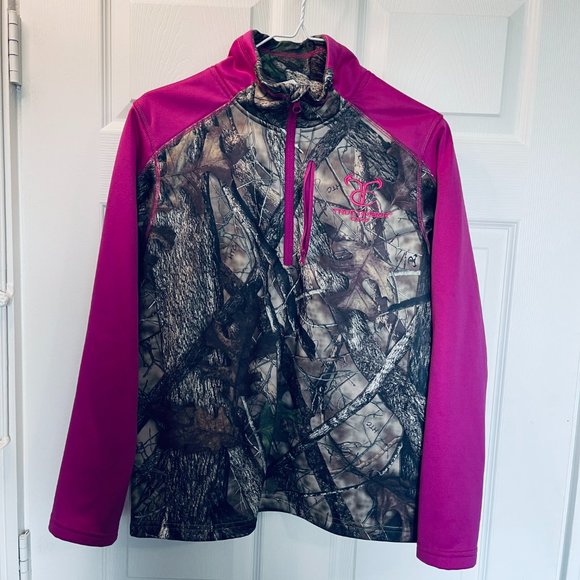 Truetimber Pink/ purple Camo Pullover Jacket Sz small - Picture 4 of 15
